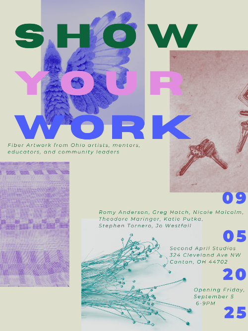 September First Friday show at 2nd April, Main Street Modern Market