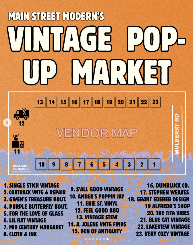 September First Friday show at 2nd April, Main Street Modern Market